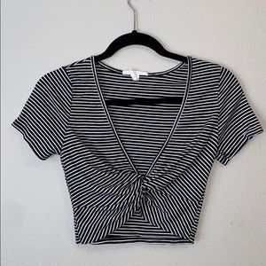 CAUTION TO THE WIND Crop Top